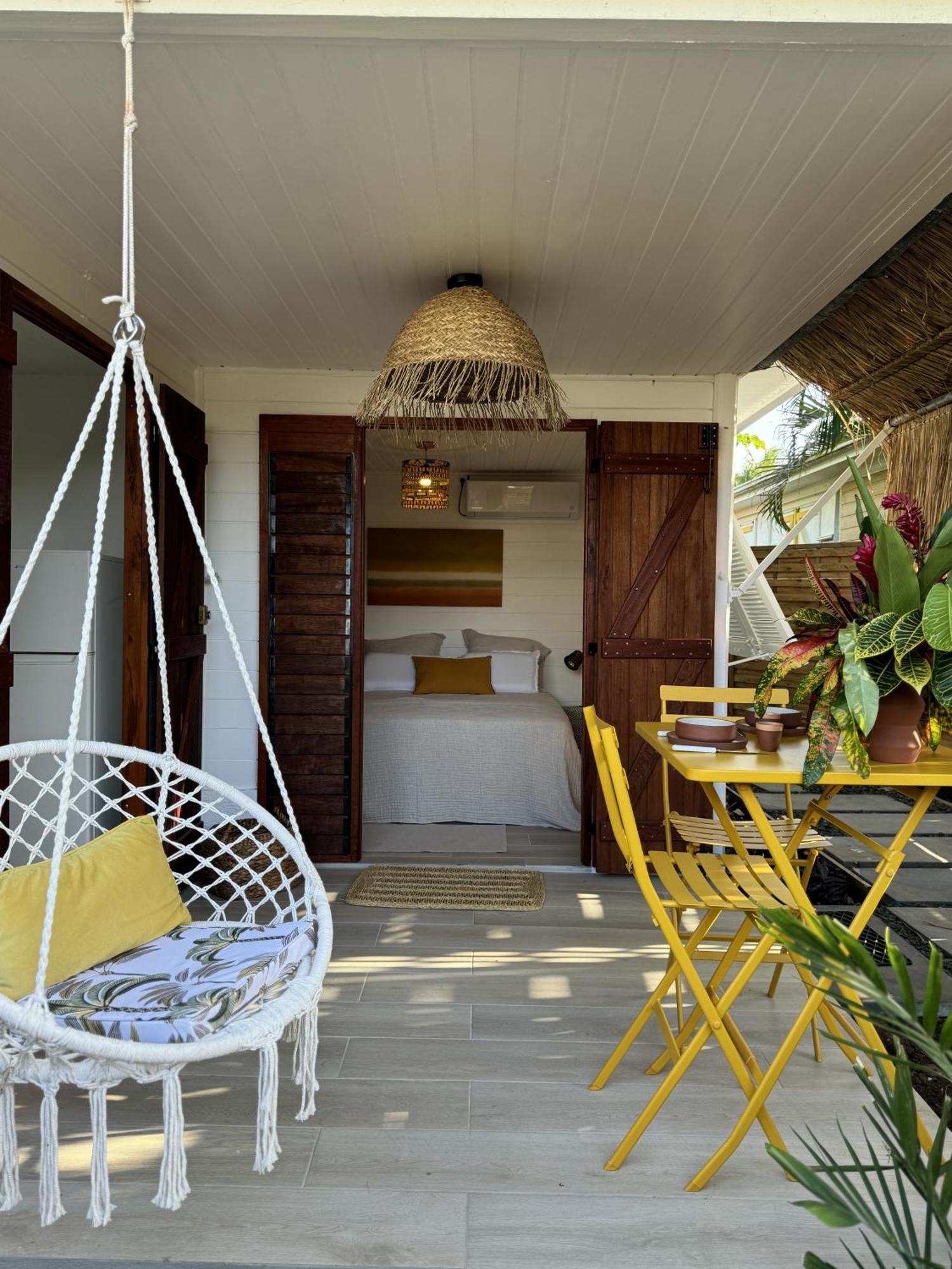 Les Cabanes Cosy A 2 Pas Du Lagon - Charme Et Confort Le François Esterno foto
