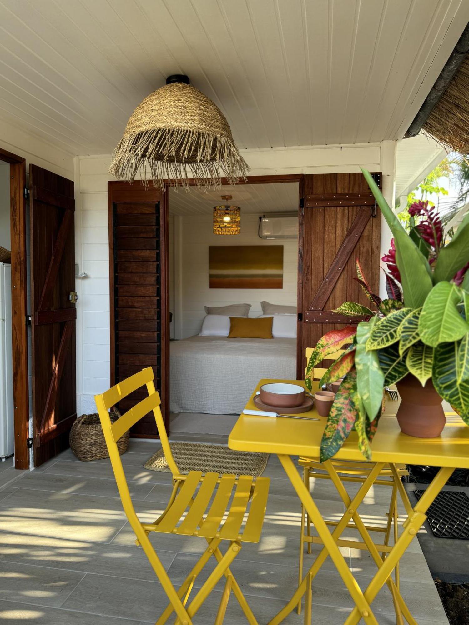 Les Cabanes Cosy A 2 Pas Du Lagon - Charme Et Confort Le François Esterno foto