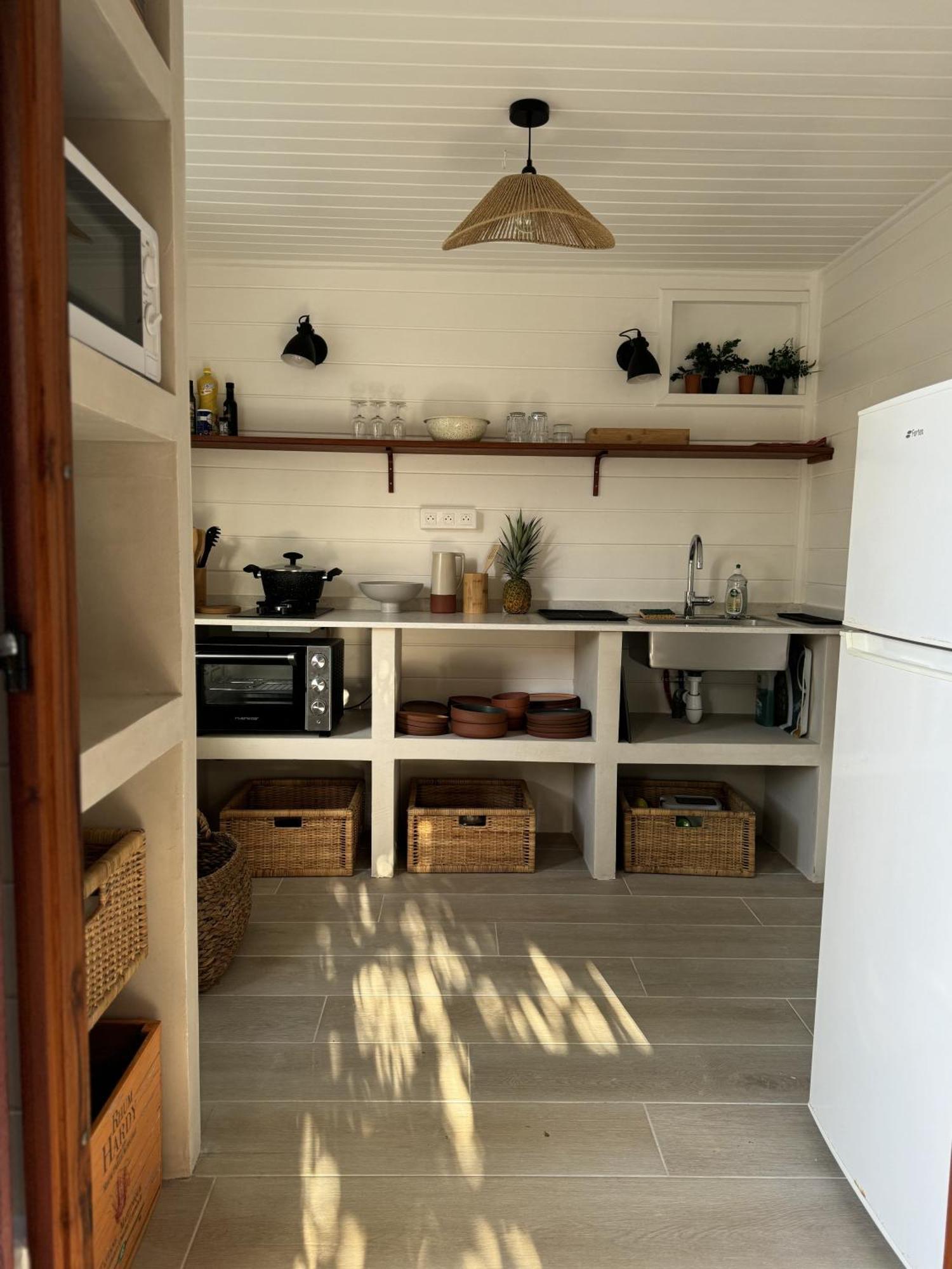 Les Cabanes Cosy A 2 Pas Du Lagon - Charme Et Confort Le François Esterno foto