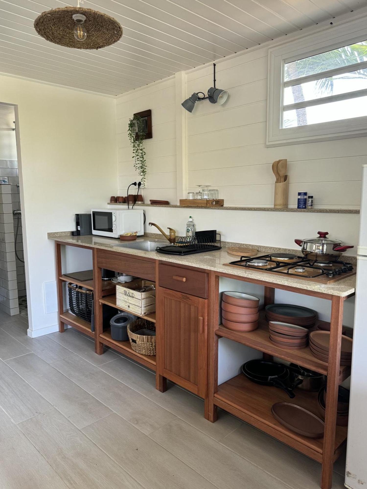 Les Cabanes Cosy A 2 Pas Du Lagon - Charme Et Confort Le François Esterno foto