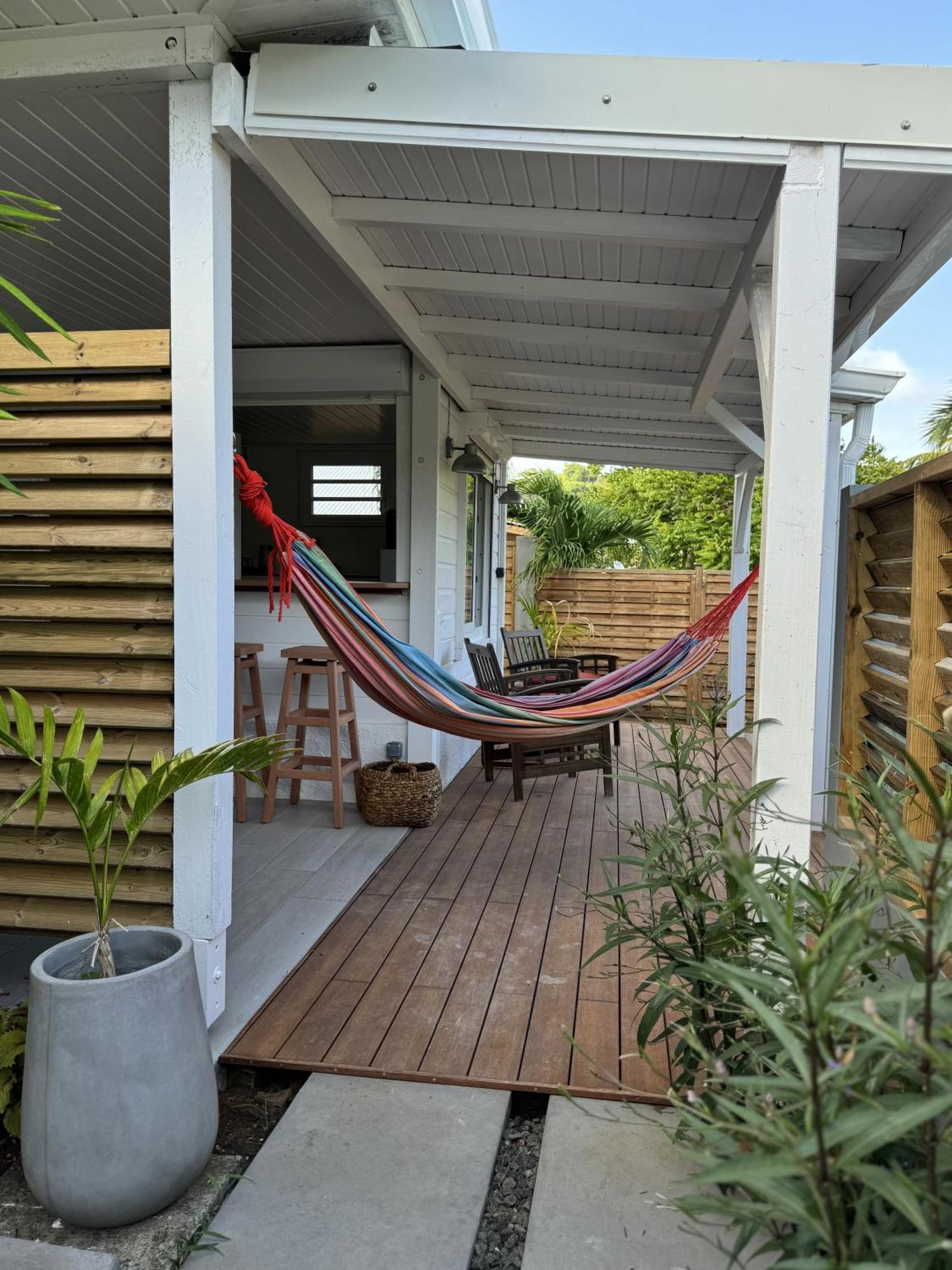 Les Cabanes Cosy A 2 Pas Du Lagon - Charme Et Confort Le François Esterno foto