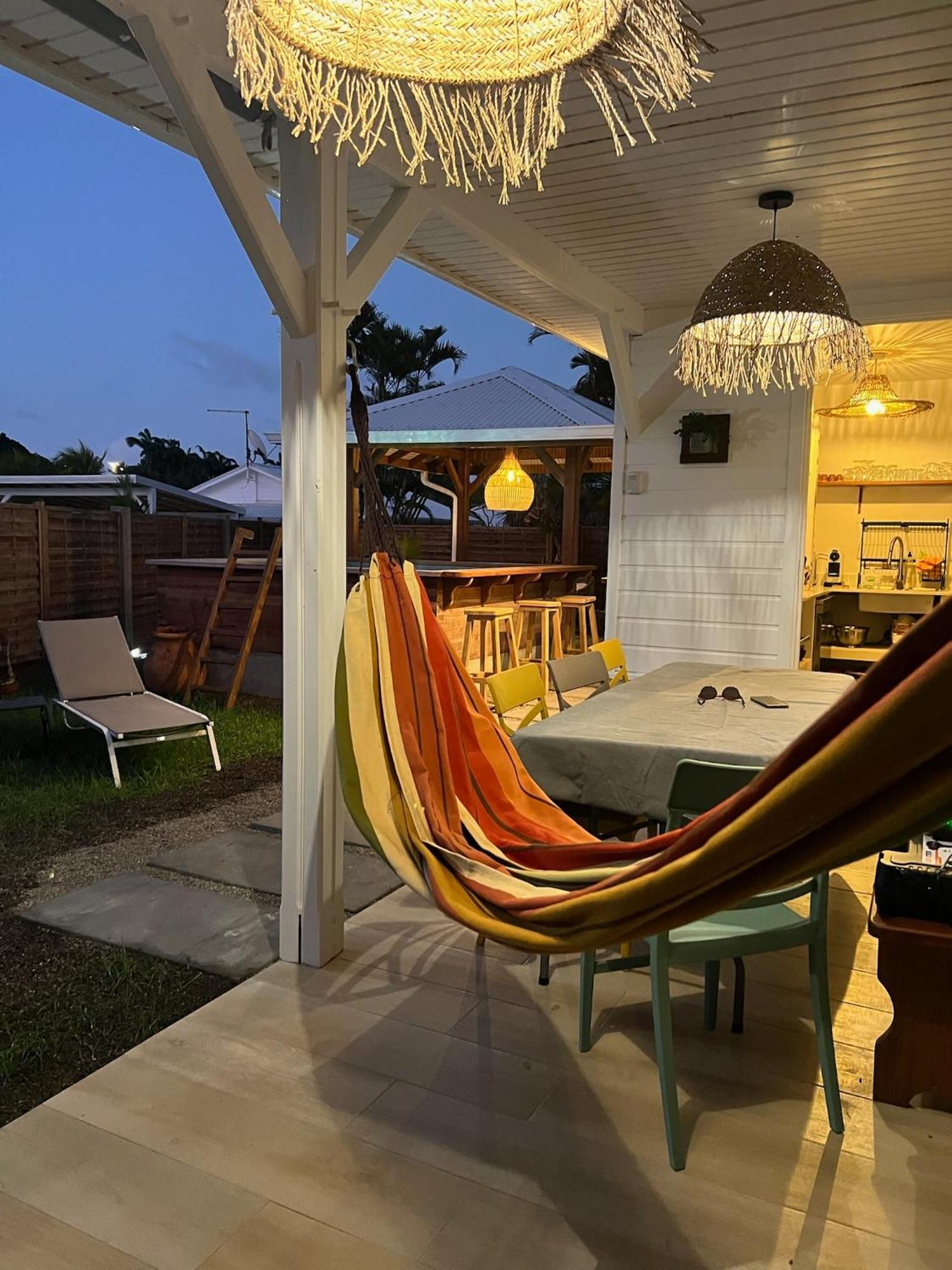 Les Cabanes Cosy A 2 Pas Du Lagon - Charme Et Confort Le François Esterno foto
