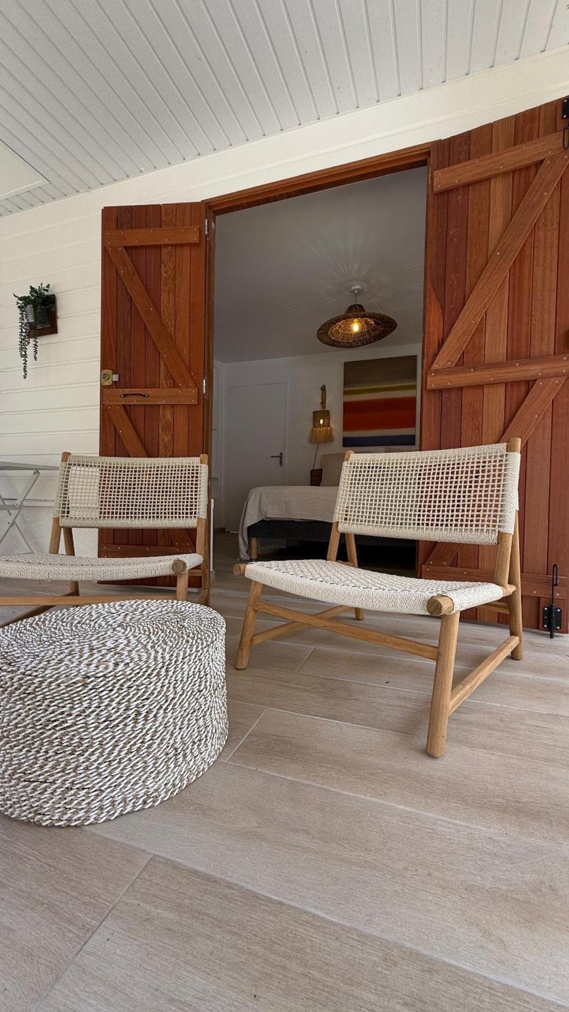 Les Cabanes Cosy A 2 Pas Du Lagon - Charme Et Confort Le François Esterno foto