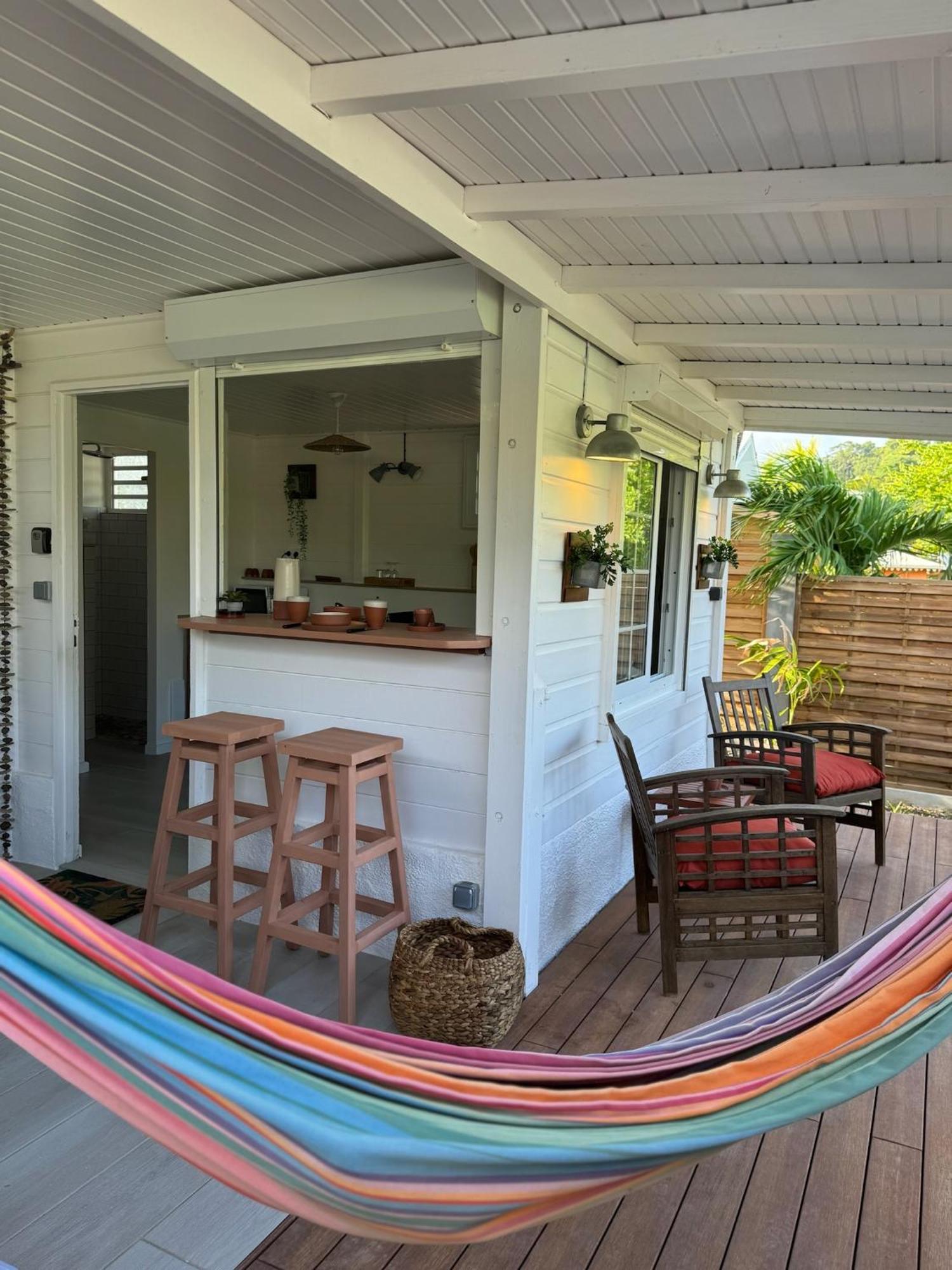 Les Cabanes Cosy A 2 Pas Du Lagon - Charme Et Confort Le François Esterno foto