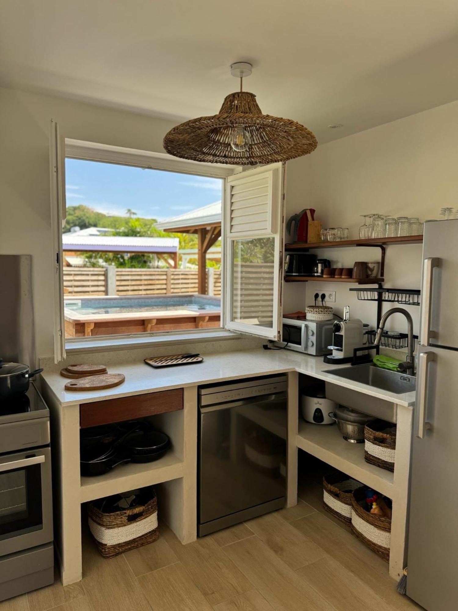 Les Cabanes Cosy A 2 Pas Du Lagon - Charme Et Confort Le François Esterno foto